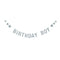 Bloomingville, Geburtstags-Girlande, Birthday boy, hellblau