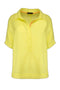 Twenty Six Peers Leinenbluse Kurzarm, zitronengelb - Fair Trade