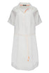 Twenty Six Peers Leinenkleid, weiß - Fair Trade