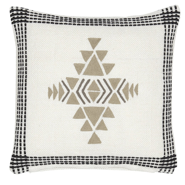 Liv Interior Ethno Outdoorkissen, Dekokissen Garten Aztek, 45x45cm, -PET-recycling, SECONDLOVE