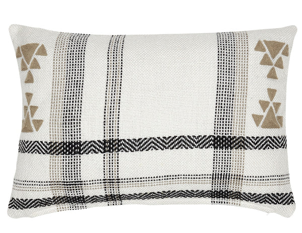 Liv Interior Ethno Outdoorkissen, Dekokissen Garten Aztek, 40x60cm, -PET-recycling, SECONDLOVE