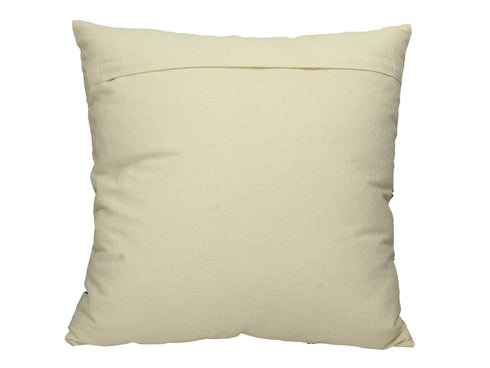 Modernes Dekokissen Face, Zierkissen mit Gesicht, 45x45, offwhite-schwarz